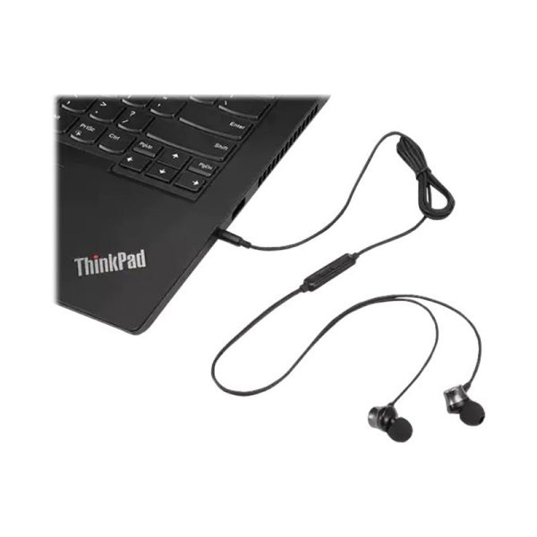 Lenovo Analog In-Ear Headphone Gen II - 3.5mm   Wired   Black Online