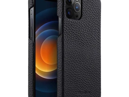 Melkco Back Snap Series Leather Regal Case - Apple iPhone 14 Pro   Black For Discount