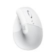 Logitech Lift Bluetooth Vertical Ergonomic Mouse - Off-White Discount