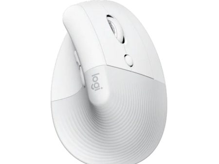 Logitech Lift Bluetooth Vertical Ergonomic Mouse - Off-White Discount