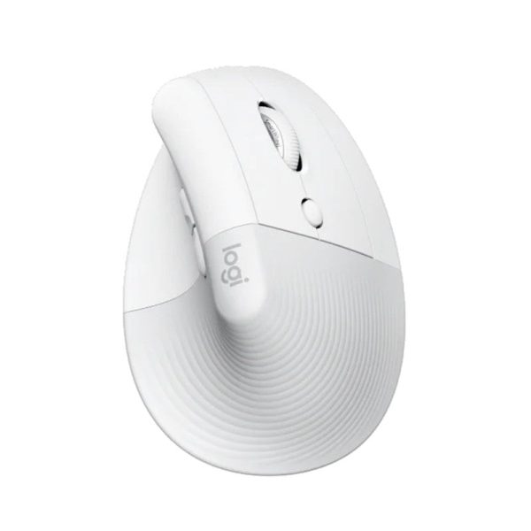 Logitech Lift Bluetooth Vertical Ergonomic Mouse - Off-White Discount