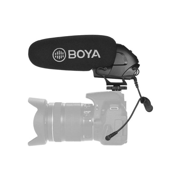 BOYA Super-cardioid Shotgun Microphone - Black Online Hot Sale