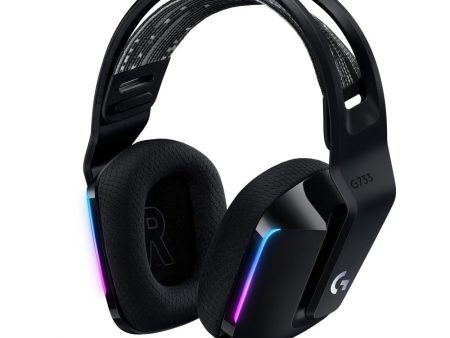 Logitech G733 Lightspeed Gaming Headset - Wireless   RGB   Black Supply