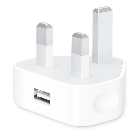 Apple 5W USB Power Adapter Charger -  White Fashion