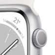 Apple Watch Series 8 - OLED   32GB   41mm   Bluetooth   Wi-Fi   Silver For Cheap