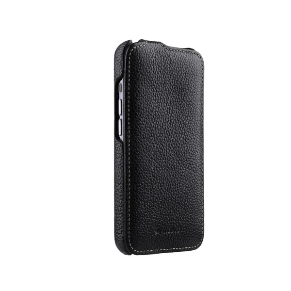 Melkco Jacka Series Premium Leather Case - Apple iPhone 14 Pro   Black Supply