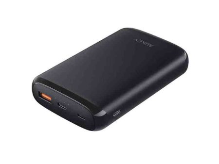 AUKEY Power Bank & QC 3.0 - 18W   10,000mAh - Black For Discount