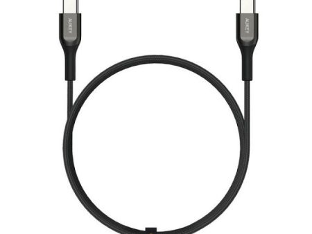 AUKEY Kevlar Core USB-C to C Cable - 1.2m   Black Discount