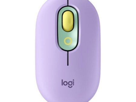 Logitech POP with Emoji Wireless Bluetooth Mouse, Purple Online Sale