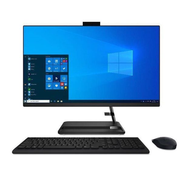 Lenovo IdeaCentre 3 Gen 6 AIO PC - i7   8GB   500GB SSD   23.8  FHD Multi-Touch   2GB VGA   Win 11 Pro   1YW   Arabic English   Black - Desktop For Discount