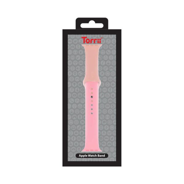 Torrii Siliconee Mix Watch Band For Apple Watch 49   45   44   42 mm - Rose   Light Pink Cheap