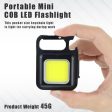 Cob Rechargeable Keychain Light For Fishing, Walking And Camping For Discount