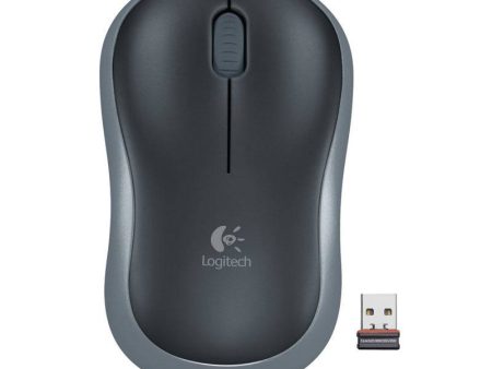 Logitech M185 - 2.40GHz   Up to 10m   Wi-Fi   Black - Mouse Hot on Sale