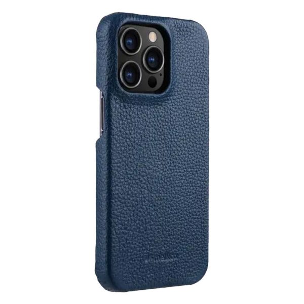 Melkco Paris Premium Leather Case - Apple iPhone 13 Pro   Dark Blue Cheap