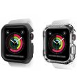 Itskins Spectrum Metal Case - 40mm   Apple Watch Series 6   5   4   Se   Black + Clear - Pack of 2 Online Sale