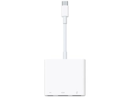 Apple USB Type-C Digital AV Multiport Adapter - HDMI   USB-A   White Sale