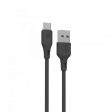 Porodo USB Cable Type-C Connector 3A Durable Fast Charge and Data Cable (3m 10ft) - Black Hot on Sale