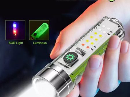 Mini Multifunctional White Laser Flashlight With Strong Light For Cheap