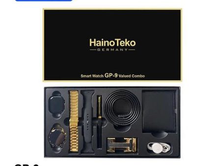 HainoTeko Smart Watch GP-9 Valued Combo Sale