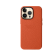 Melkco Origin Paris Magsafe Leather Case - Apple iPhone 14 Pro Max   Orange Online Sale