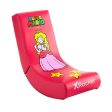 X-Rocker Nintendo All-Star Peach Video Rocker Gaming Chair Fashion