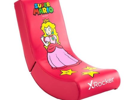 X-Rocker Nintendo All-Star Peach Video Rocker Gaming Chair Fashion