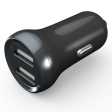 Porodo Dual Port 2.4A Mini Car Charger - Black Discount