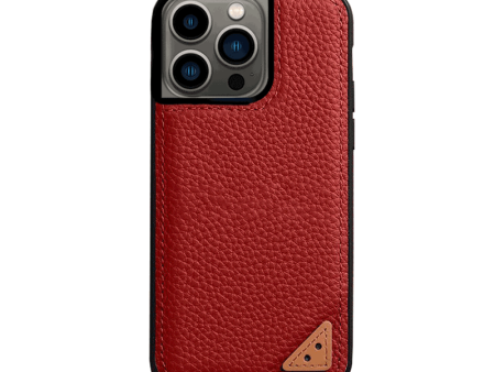 Melkco Leather Snap Case - Apple iPhone 13 Pro Max   Red Fashion