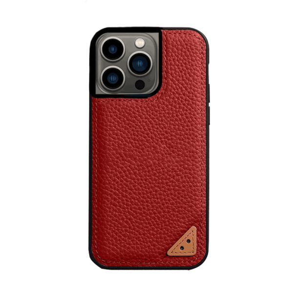 Melkco Leather Snap Case - Apple iPhone 13 Pro Max   Red Fashion