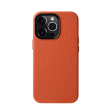 Melkco Paris Premium Leather Case - Apple iPhone 13 Pro   Orange Cheap