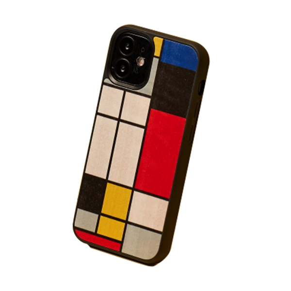 Wooden Case For iPhone 12 & 12 Pro - Mondrian Wood Supply