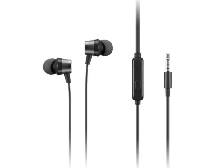 Lenovo Analog In-Ear Headphone Gen II - 3.5mm   Wired   Black Online