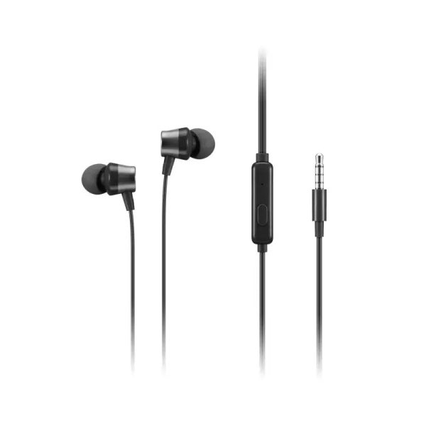 Lenovo Analog In-Ear Headphone Gen II - 3.5mm   Wired   Black Online