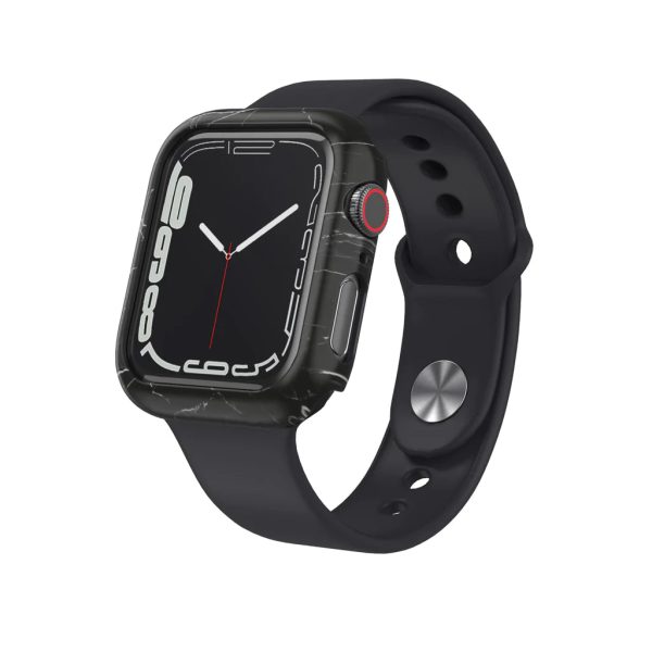 Apple Watch Series 7 Prismart Case - Marble Black on Sale