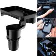 Car Cup Holder With Table Tray - A Whole New Two In One Expander & Tray Multifunctional Car Tray Online