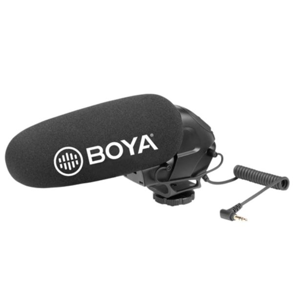 BOYA Super-cardioid Shotgun Microphone - Black Online Hot Sale