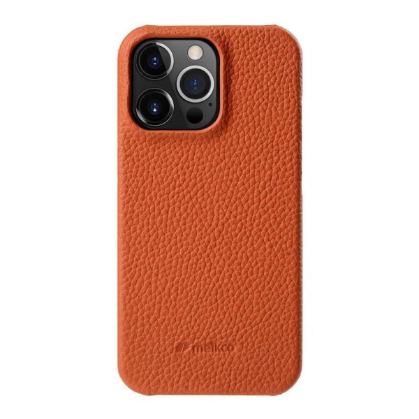 Melkco Paris Premium Leather Case - Apple iPhone 13 Pro Max   Orange Online