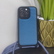 Melkco Stripthing Series Leather Case - Apple iPhone 14 Pro   Sky Blue Online Hot Sale