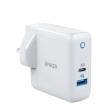 Anker PowerPort PD+ 2 35W (20W PD+15W) – White For Sale