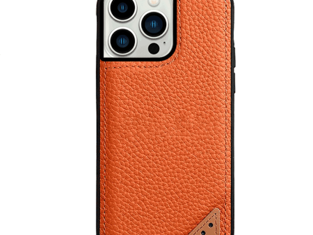 Melkco Leather Snap Case - Apple iPhone 13 Pro Max   Orange Online Sale