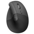 Logitech Lift Vertical Ergonomic Wireless & bluetooth Mouse - Graphite Online now