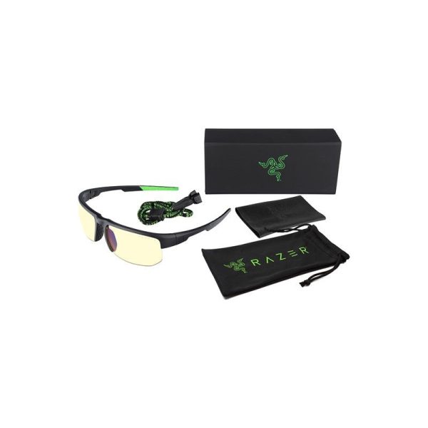 Gunnar Torpedo-X Razer Edition Gaming Glasses (Onyx Frame, Amber Lens Tint) Sale