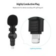 BOYA Miniature Condenser Smartphone mic (Lightning Connector) -  Black Online