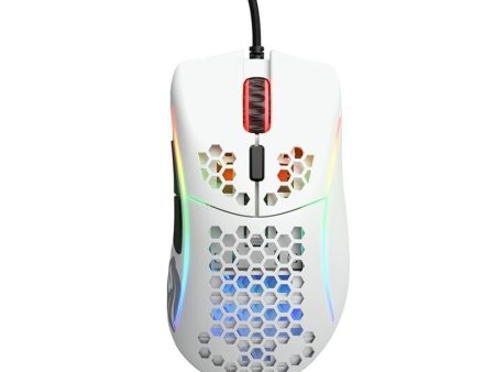 Glorious Model D Minus Gaming Mouse - Matte White Online Hot Sale