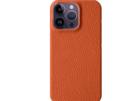 Melkco Back Snap Series Leather Regal Case - Apple iPhone 14 Pro   Orange Discount