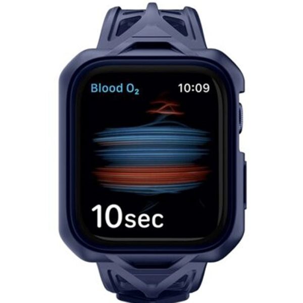 Itskins Spectrum Strap Watch Belt - 44mm   Apple Watch Se   6   5   4   Blue Online