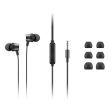 Lenovo Analog In-Ear Headphone Gen II - 3.5mm   Wired   Black Online