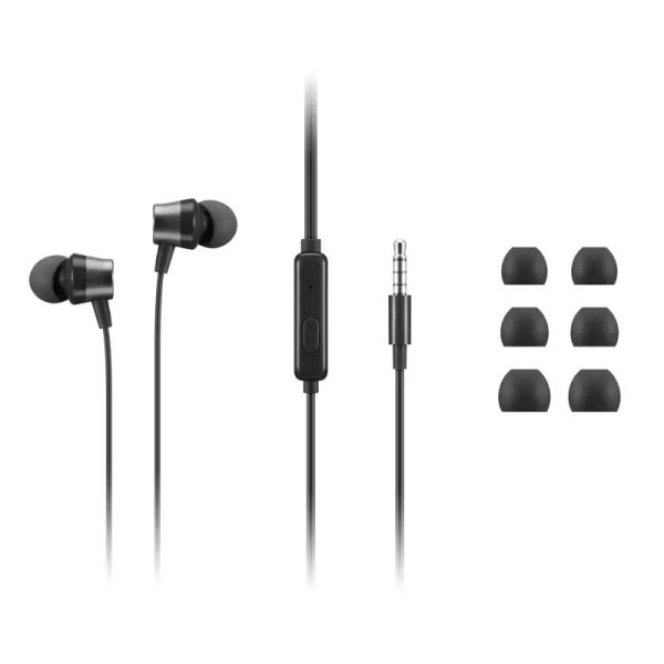 Lenovo Analog In-Ear Headphone Gen II - 3.5mm   Wired   Black Online