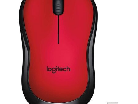 Logitech Wireless Mouse M220 SILENT - Red For Discount