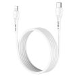 Hoco X55 Trendy Charging Data Sync Cable - Type-C   Lightning   1 Meter   White Supply